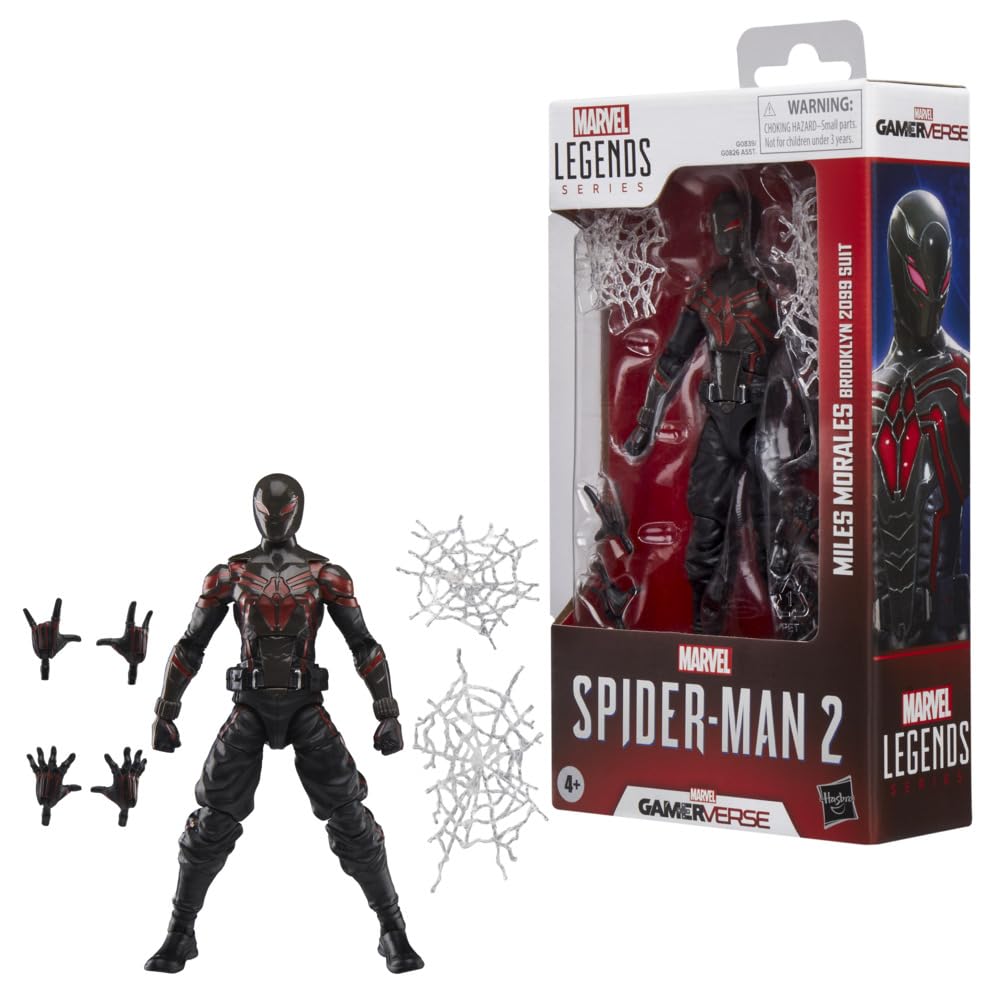 Marvel Legends Series Gamerverse Miles Morales Brooklyn 2099 Suit